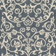 thumbnail image 3 of Safavieh Courtyard Navy Indoor Outdoor Rug - Runner 2'3" x 6'7", 3 of 4