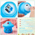 thumbnail image 3 of Cute Mushroom LED Night Light Color Changing Mushroom Light Luminous Color Kid's Room Oficina Fiesta Decoración Regalo (Azul), 3 of 5