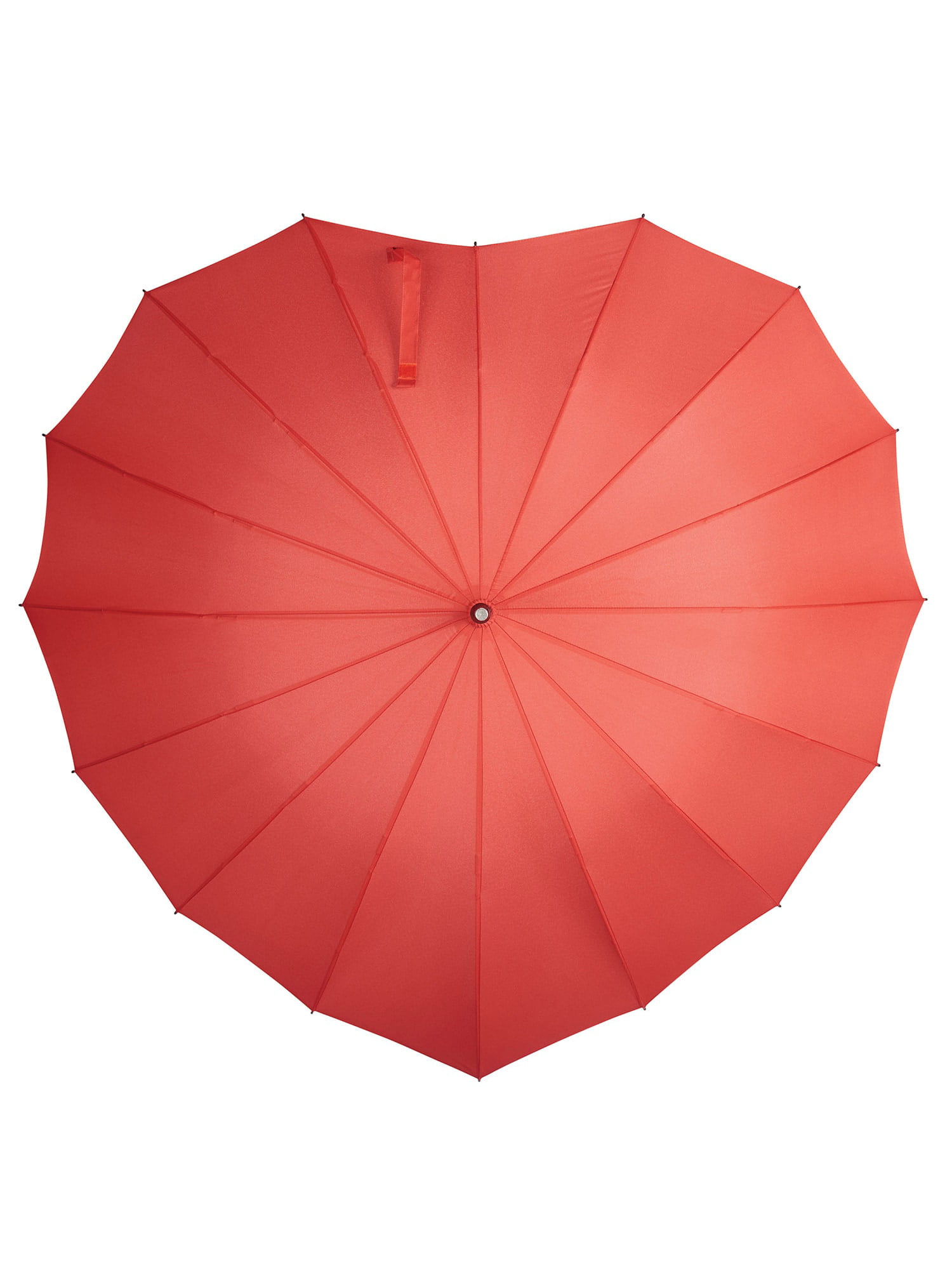 Rain & Sun UV Protection Premium Heart Shaped Wedding Umbrella Parasol White 