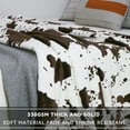 thumbnail image 4 of Cow Print Blanket Baby Girls Boys Blankets and Throws Plush Flannel Fleece Throw Blanket Soft Warm Cow Throw Blankets for Sofa Couch Bedroom Living Room Camping Travel Baby Size 40" x 50", 4 of 6