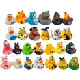 thumbnail image 1 of Complete 26 Letters Colorful Figure Alphabet Rubber Duckies (26 Pieces) Size: 2"- 2.5"., 1 of 9