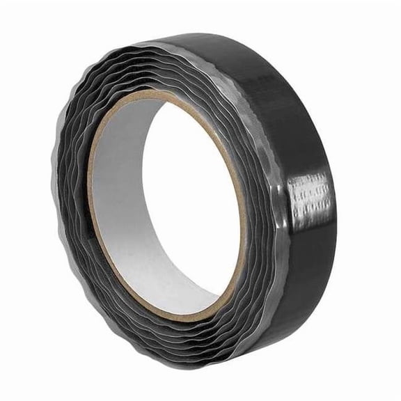 3m Reclosable Fastener, Acrylic Adhesive, 30 ft, 1 in W, Black 1-10-SJ3522