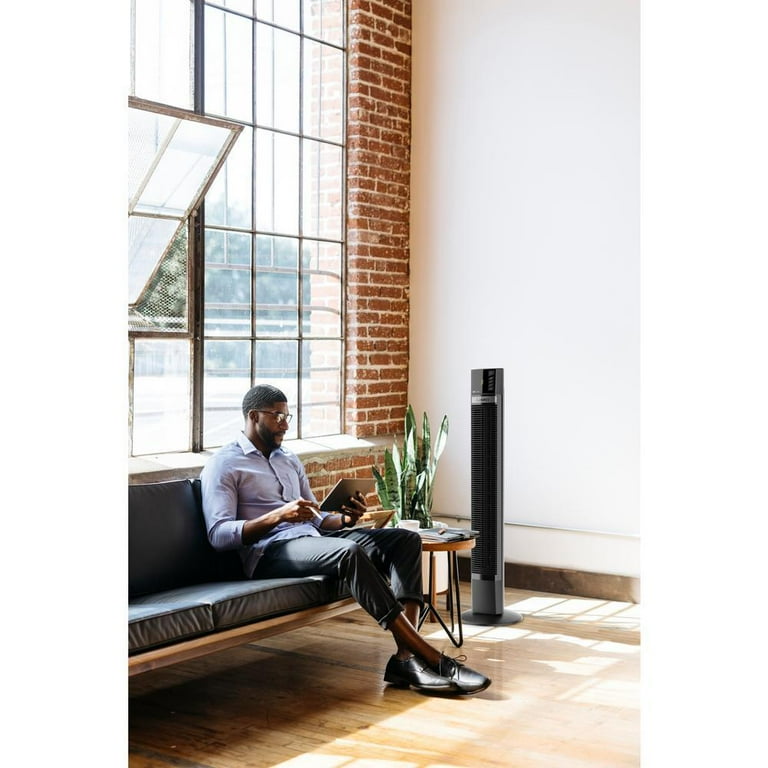 Xtra Air 48 In. Oscillating Tower Fan With Nighttime Setting And Remote  Control - Walmart.com