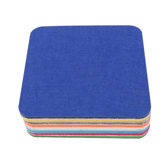 OULII 8 Pcs Planche Mémo en Feutre Couleurs Assorties pour Usage Domestique et Décoration de Bureau