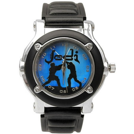 Star Wars Watch With Blue Jedi Dial