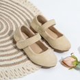 thumbnail image 4 of Little Girls Dress Shoes Mary Jane Low Shoes Ballerinas Princess Shoes Wedding Shoes Flat Shoes for Kids Size 6-7T, 4 of 7