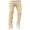 Khaki 1, variant on Men's Denim Jeans Slim Straight Pants Stylish Stretch Sports Classic Basic Retro Comfortable Heavy Duty Work Denim Trousers Skinny Relaxed Pants Biker Hippie Ripped Jeans Khaki 1 S