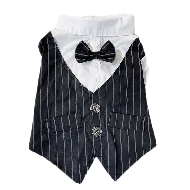 Zhuge Camiseta de traje para perros y gatos, camisetas transpirables para mascotas, sudadera para cachorros, ropa para perros, atuendos, abrigos para perros pequeños, medianos y gatos, negro, L