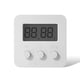 thumbnail image 2 of Bearachild Temporizador Digital LCD, alarma, reloj de cuenta atrás, gestión del tiempo, niños, estudiantes, dispositivo de sincronización de Cocina y Comedor Blanco, 2 of 6
