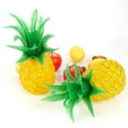 thumbnail image 4 of 3 Pcs Fake Pineapple Artificial Fruit Mini Plastic Lifelike Fruit for Home Cabinet Table Party Kitchen Wedding Decoration Photography Prop, by fenze, 4 of 7