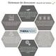 thumbnail image 2 of Therapedic |Tecnología Black Diamond - Colchón Individual 100% Ortopédico, 374 Resortes con Aleación de Carbón, 2 of 5