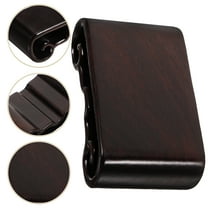 SEWCHICS Small Wood Riser Stand Craft Pedestal Brown 1Set 2.95X1.7X1In