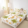 thumbnail image 4 of Castle Fairy Kawaii Giraffe Queen Sheet Sets,Cartoon Woodland Animal Bed Set, 4 of 7