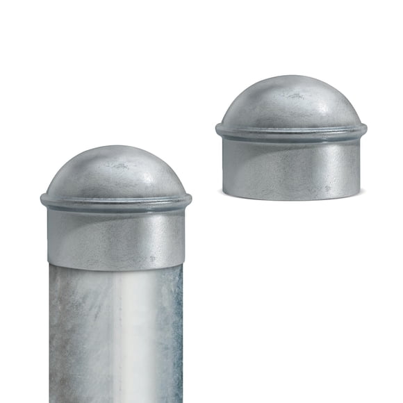 Tapones para postes de cerca VIVIDA de acero galvanizado de 1-3/8" 2 piezas