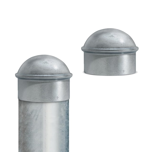 Tapones para postes de cerca VIVIDA de acero galvanizado de 1-3/8" 2 piezas