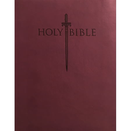 KJVER Sword Value Thinline Bible Personal Size Burgundy Ultrasoft : King James Version Easy