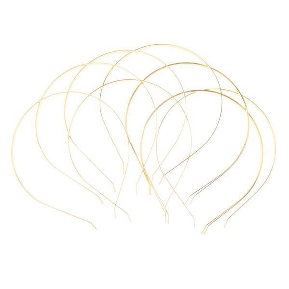 2x 10 paquete Diadema de metal Yinane para el cabello Sombreros para mujeres y niñas Artesanía de bricolaje