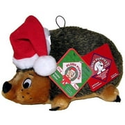 Kyjen Outward Hound P01973 Hedgehog Holiday Dog Toys Plush Squeak Toy, Large, Brown
