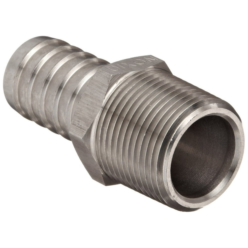 2 54 / 4 X 3 Dixon RN66 Stainless Steel 316 Hose Fitting, Insert, 3/4" NPT Male x 3/