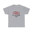 thumbnail image 2 of Unisex Christmas Heavy Cotton Tee Dear Santa Let's Just Pretend I Tried, 2 of 10