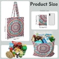 thumbnail image 3 of Sac Fourre-Tout Style Folk – Design Ethnique Mystique, Réutilisable et Pliable, 3 of 6
