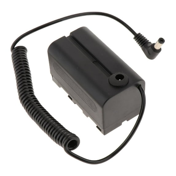 Battery DC Coupler For NP, NP-F970, NP-F550, And LED Panel Light