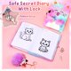 thumbnail image 4 of Set de regalo Niskite con temática de gatos con forma de estrella, máscara de ojos tipo diario, de 4 a 10 años, 4 of 7