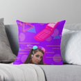 thumbnail image 1 of Jenna Marbles Housse de Coussin Carrée pour Canapé Lit Salon Décoration Maison, 1 of 1
