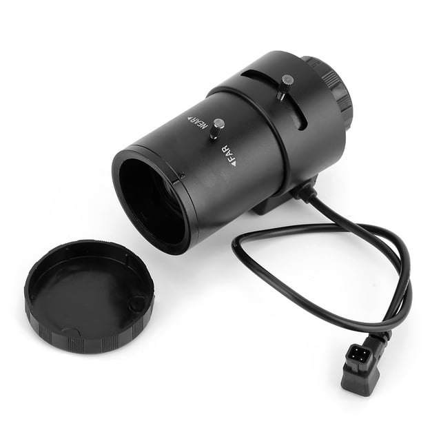 Lente de cámara, 2,8-12 mm 720P Sistema de vigilancia de aleación de aluminio Lente con zoom Los mejores materiales