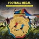 thumbnail image 4 of Medallas De Fútbol Medallas conmemorativas de deportes de fútbol Regalo de recuerdo resistente al desgaste (Oro) Hugtrwg Para Estrenar, 4 of 8