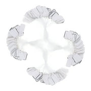 500pcs Price Label Tags with Hanging String for Jewelry / Clothing / Shoes / Stationery (White)