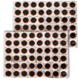 thumbnail image 1 of Bike Bicycle Tire Patches Not Self-Adhesive Rubber Patch Outdoor Cycling Bicycle Tire Tool for All Inflatable Inner Tubes in Road Emergency, 1 of 8
