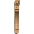 thumbnail image 2 of Ekena Millwork 5 1/2"W x 38"D x 42"H Merced Craftsman Smooth Bracket, Western Red Cedar, 2 of 4