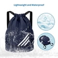 thumbnail image 4 of New Design Sports Backpacks Waterproof Drawstring Backpack Sports Gym Bag, 4 of 7