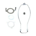 thumbnail image 2 of Lamp Harp,Detachable Lamp Shade Harp Holder 6 8 10 12 inch,Lampshade Brackets Table Floor Light Fitting Harps,Lighting Fitting Finial Accessories Lampshades,Standard Lamp Rods Saddle 10inch, 2 of 8
