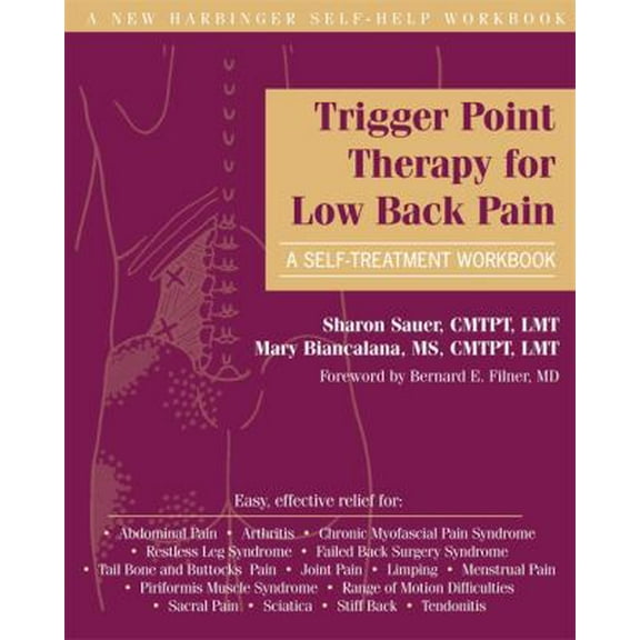 Pre-Owned Trigger Point Therapy for Low Back Pain: A Self-Treatment Workbook (Paperback) 1572245638 9781572245631