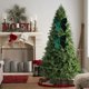 thumbnail image 5 of Adorno Navideño de Terciopelo con Forma de Lazo Pequeño para Árbol de Navidad, Decoración para Ventanas, Adornos Navideños., 5 of 6