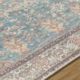thumbnail image 7 of Hauteloom Bahram Hallway, Kitchen Machine Washable Runner Rug - Traditional - Pale Blue, Teal, Cream - 2'7" x 7'10", 7 of 7