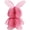 Pink, variant on Easter Paper Honeycomb Decor 3D Foldable Rabbit Table Centerpiece Cute Easter Party Decoration Collapsible Ornament