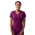 thumbnail image 1 of Adar Pro Scrubs pour Femmes - Haut de Scrub Moderne Col en V, 1 of 7