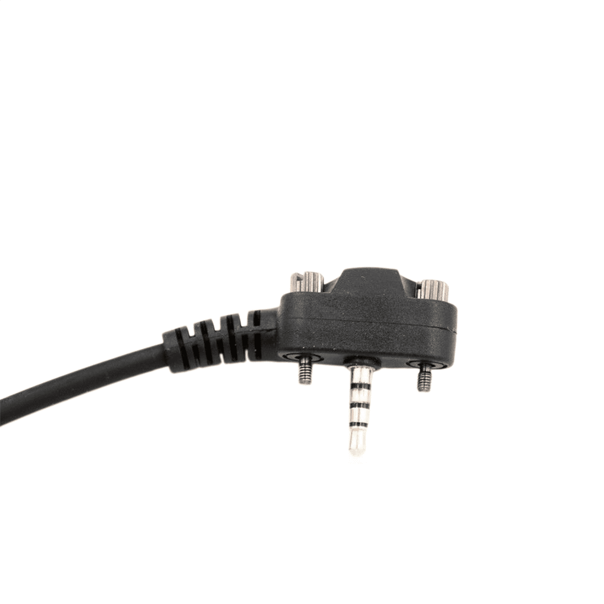 2X Shoulder Speaker Microphone Hand Mic with PTT for  Standard Portable Two-Way Radio VX-231 EVX-531 VX-160