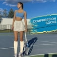 thumbnail image 3 of 3 Pairs Copper Compression Socks for Women & Men Circulation 15-20 mmhg - Better Blood Flow, Swelling, Best Support for Medical, Running, Nursing, 3 of 6