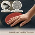 thumbnail image 6 of ODIKA 8'x10' Washable Area Rug Non-Shedding, Easy Care, Record Phonograph Vinyl Disc Shape Concentric Ring Musical Cd for King Size Bedroom Under Bed, Master Suite, 6 of 7