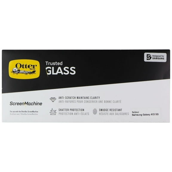OtterBox Trusted Glass for ScreenMachine (Bulk Packaging) for Galaxy A13 5G