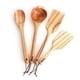 thumbnail image 1 of 4 Piece Kitchenware Shovel Wooden Spoon Rice Shovel Wooden Spatula, 1 of 5
