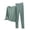 Green A, variant on Bovxnpu Womens Pajamas Sets 2 Piece Lounge Set Cotton V-Neck Long Sleeve Pants Spring-Fall Casual Sleepwear