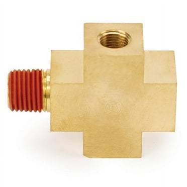 Viair 1/4" M x 1/4" F x 1/4" F x 1/8" F, NPT, 4-Way Fitting 92855