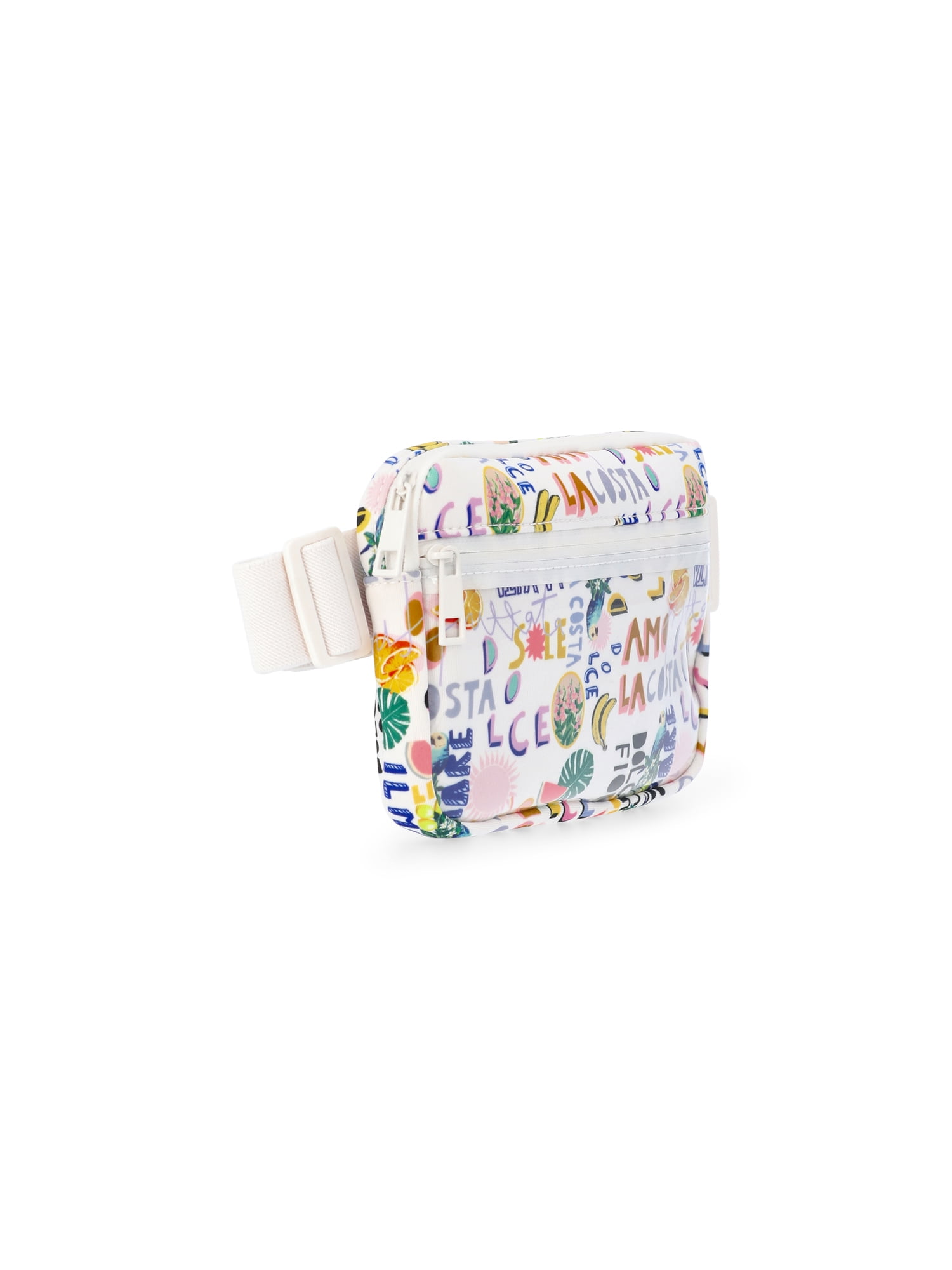 No Boundaries Women's Beach Neoprene Fanny Pack, Multi Travel