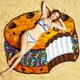 thumbnail image 2 of Toalla De Playa Con Estampado De Patatas Fritas, Hielo Y Frutas, 2 of 4