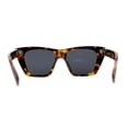 thumbnail image 2 of Womens Mod Minimal Cat Eye Design Fashion Sunglasses Tortoise Black, 2 of 4